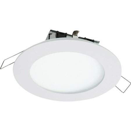 HALO 6 In. Retrofit IC/Non-IC Rated White LED Spring Clip Recessed Light Kit SMD6R6930WHDM